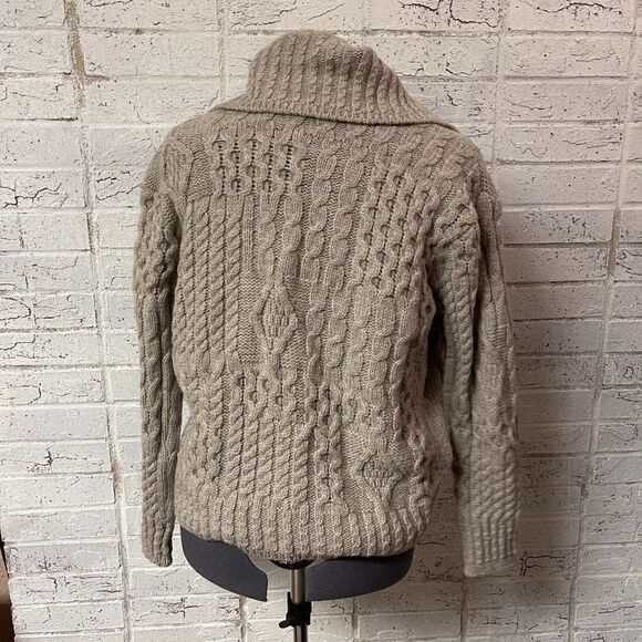 Aran Islands Knitware Wool Sweater Medium - Picture 5 of 8